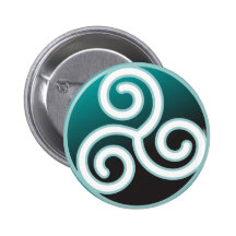 Triskele Celtic Spiral Buttons