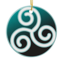 Triskele Celtic Spiral Ornaments
