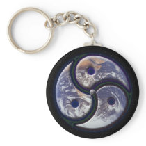 Triskele Earth Keychains