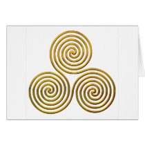 Triskele-gold cards by arthistory Triskele-gold cards
