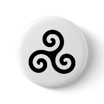 Triskelion buttons by silhouette_emporium Triskelion buttons