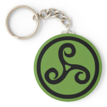 Triskelion Keychain