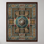 Triskelion Mandala II Poster (22x28")