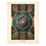 Triskelion Mandala Postcard