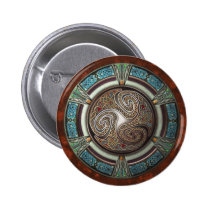 Triskelion Round Button