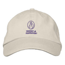 Trisomy 18 Foundation Embroidered Hat embroidered hats