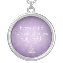 Trisomy 18 Foundation Every Child Necklace necklaces