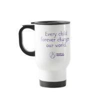 Trisomy 18 Foundation Personalized Travel Mug mugs