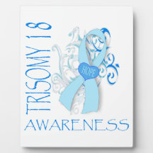 TRISOMY 18, TRISOMY 18 AWARENESS DISPLAY PLAQUE