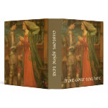 Tristan and Isolde by John William Waterhouse Vinyl Binder