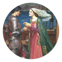 Tristan and Isolde - Keeshond (C) stickers