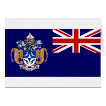 Tristan da Cunha Flag alt Greeting Card
