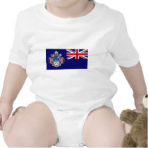 Tristan da Cunha Flag alt Tee Shirts