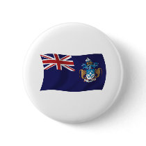 Tristan Da Cunha Flag Button by LivingFlags2 Tristan Da Cunha Flag Button