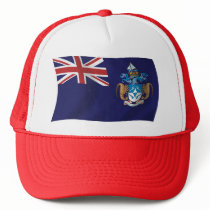 Tristan Da Cunha Flag Hat by LivingFlags2 Tristan Da Cunha Flag Hat