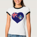 Tristan da Cunha Flag Heart t-shirts by Vexillophile Tristan da Cunha Flag Heart t-shirts