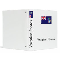 Tristan da Cunha Flag Jewel Vinyl Binders