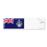 Tristan da Cunha Flag Jewel Bumper Sticker