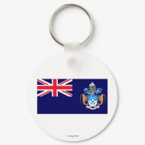 Tristan da Cunha Flag keychains