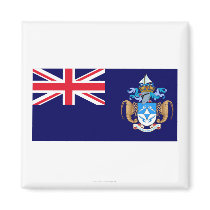 Tristan da Cunha Flag magnets by Vexillophile Tristan da Cunha Flag magnets