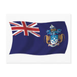Tristan Da Cunha Flag Postcard