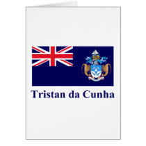 Tristan da Cunha Flag with Name cards by Vexillophile Tristan da Cunha Flag with Name cards