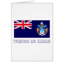 Tristan da Cunha Flag with Name cards by Vexillophile Tristan da Cunha Flag with Name cards