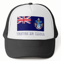 Tristan da Cunha Flag with Name hats by Vexillophile Tristan da Cunha Flag with Name hats