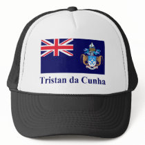 Tristan da Cunha Flag with Name hats by Vexillophile Tristan da Cunha Flag with Name hats