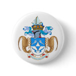 Tristan da Cunha Official Coat Of Arms Heraldry buttons