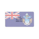 Tristan Da Cunha, United Kingdom flag labels