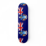 Tristan Da Cunha, United Kingdom flag Skateboard