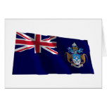 Tristan da Cunha Waving Flag Greeting Cards