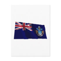 Tristan da Cunha Waving Flag postcards by Vexillophile Tristan da Cunha Waving Flag postcards