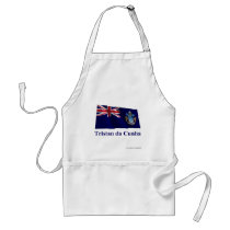 Tristan da Cunha Waving Flag with Name aprons