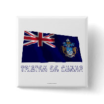 Tristan da Cunha Waving Flag with Name buttons by Vexillophile Tristan da Cunha Waving Flag with Name buttons