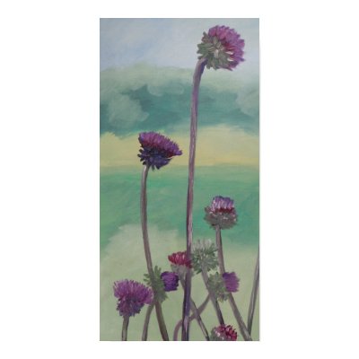 "Tristan's Thistles" Poster by susanpaynetrutna