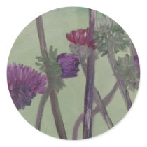 "Tristan's Thistles" stickers