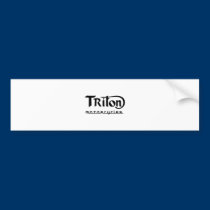 Triton bumper stickers