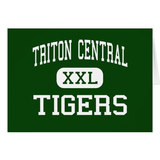 Triton Central - Tigers - High - Fairland Indiana Greeting Card