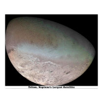Triton, Neptune's Largest Satellite posters