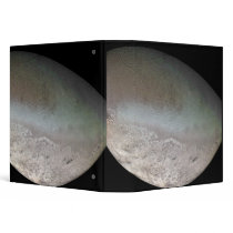 Triton, the largest moon of planet Neptune 3 Ring Binder