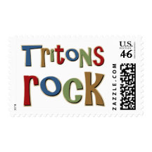 Tritons Rock Postage Stamp