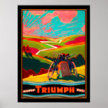 Triumph Cycles - Vintage Bicycle Poster