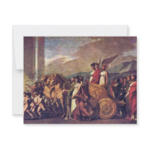 Triumph Of Bonaparte, Or Peace (Sketch) By Prud'Ho Invite