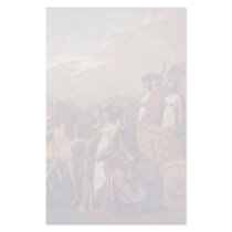 Triumph Of Bonaparte, Or Peace (Sketch) By Prud'Ho Customized Stationery