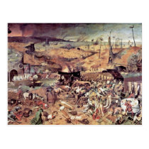 Triumph Of Death By Bruegel D. Ä. Pieter postcards