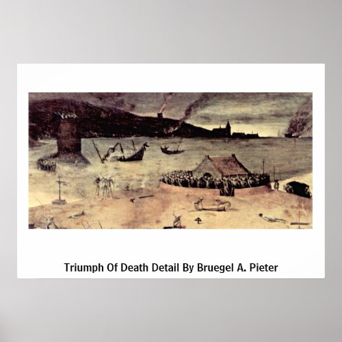 Triumph Of Death Detail By Bruegel A. Pieter Print