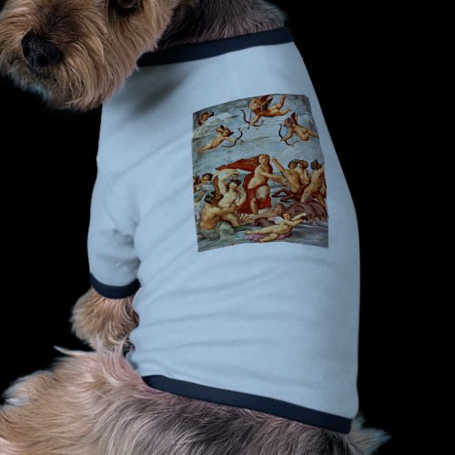 Triumph Of Galatea,  By Raffael (Best Quality) Doggie Tshirt