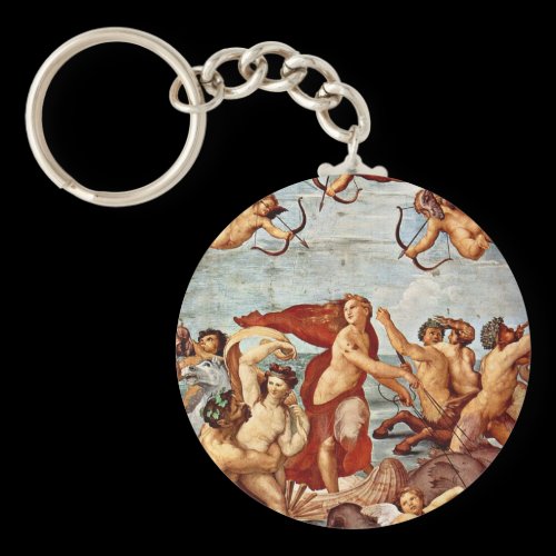 Triumph Of Galatea,  By Raffael (Best Quality) Key Chain